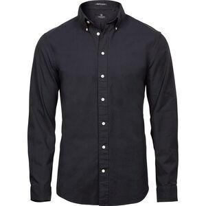 Tee Jays Mens Perfect Oxford Shirt / Black
